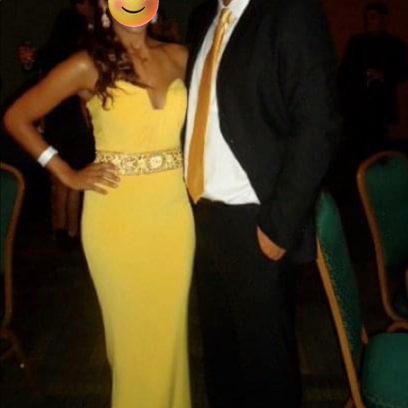 Strapless Evening Dress - Picture 2 of 2